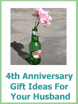 4th wedding anniversary gift ideas for him