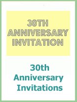 Free printable 30th wedding anniversary invitations