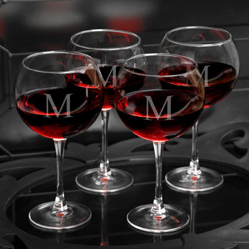 Gorgeous 15th Wedding Anniversary Gifts For Your Husband   Red Wine Glasses 